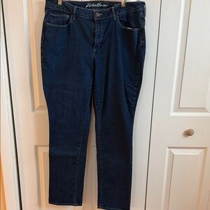 Eddie Bauer Women's Navy Skinny Jeans